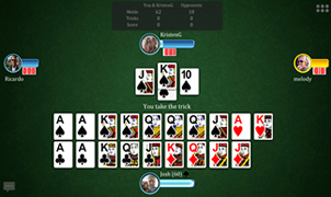 Play Double Deck Partners - Pinochle